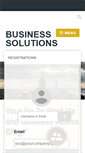 Mobile Screenshot of businesssolutionsservices.com