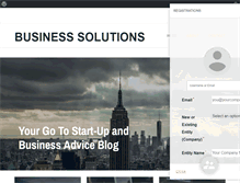 Tablet Screenshot of businesssolutionsservices.com